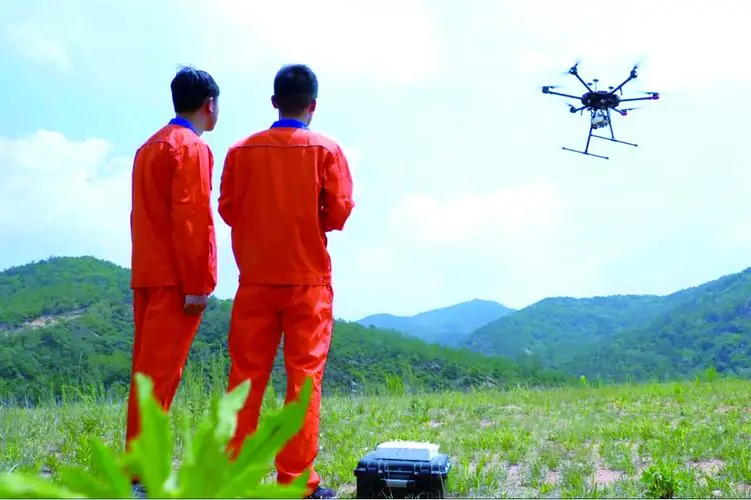 尖扎无人机倾斜摄影巡检拍摄